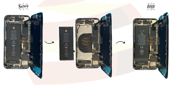 iPhone 8 Battery Replacement (without battery health) - Image 4