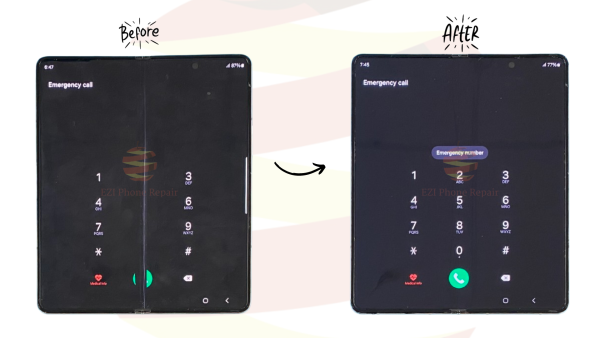Galaxy Z Fold4 Inner Screen Replacement