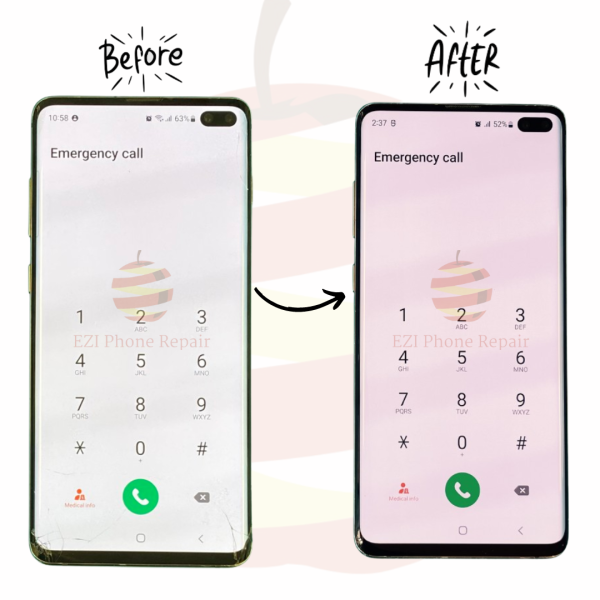 Galaxy S10 Plus Glass Screen Replacement